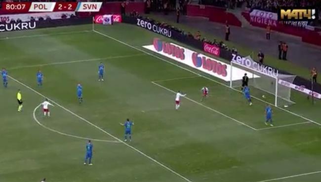 اهداف مباراة بولندا وسلوفينيا 3 2 تصفيات امم اوروبا