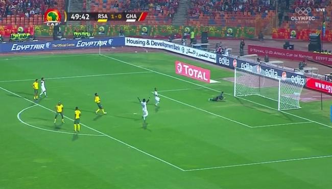 هدف تعادل غانا الرائع مع جنوب افريقيا 1 1 كاس امم افريقيا تحت 23 عام