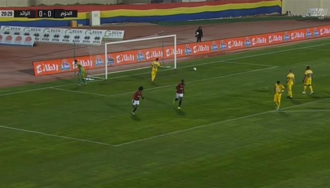 اهداف مباراة الرائد والحزم 3 2 الدوري السعودي