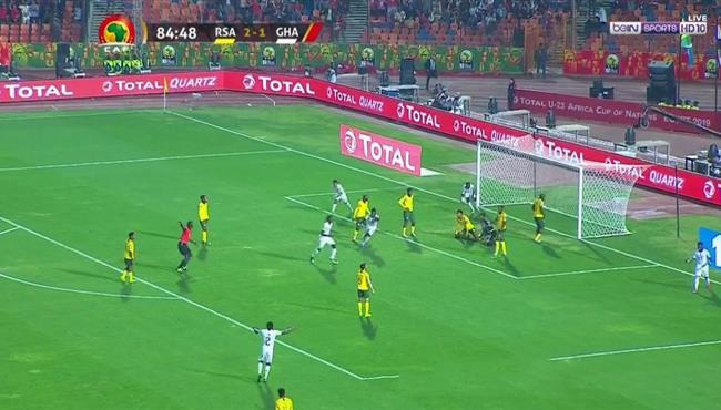 هدف تعادل غانا القاتل مع جنوب افريقيا 2 2 كاس امم افريقيا تحت 23 عام