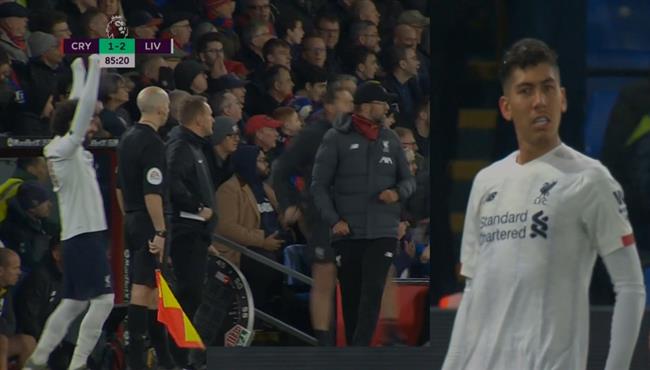 هدف ليفربول التاني في مرمى كريستال بالاس ورد فعل محمد صلاح