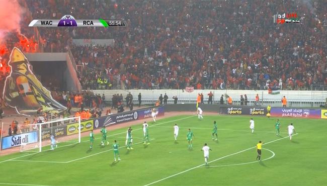 هدف الوداد الثاني في مرمي الرجاء 2 1 البطولة العربية