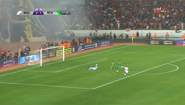 هدف الوداد الثالث الرائع في مرمي الرجاء 3 1 البطولة العربية