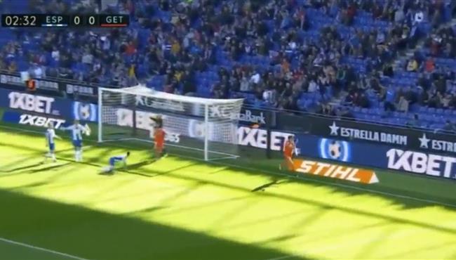 اهداف مباراة إسبانيول وختافي 1 1 الدوري الاسباني