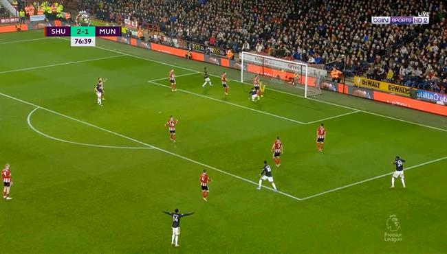 هدف تعادل مانشستر يونايتد مع شيفيلد 2 2 الدوري الانجليزي