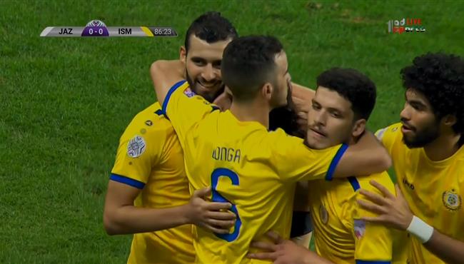 هدف الاسماعيلي الاول في مرمى الحزيرة بالبطولة العربية