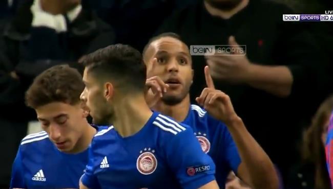 هدف يوسف العربي الرائع في مرمي توتنهام بدوري ابطال اوروبا