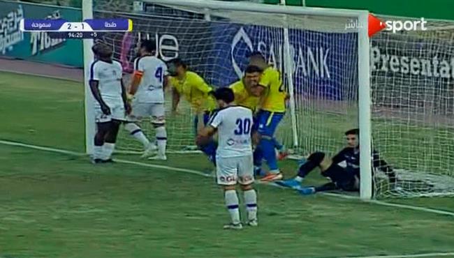 اهداف مباراة سموحة وطنطا 2 2 الدوري المصري