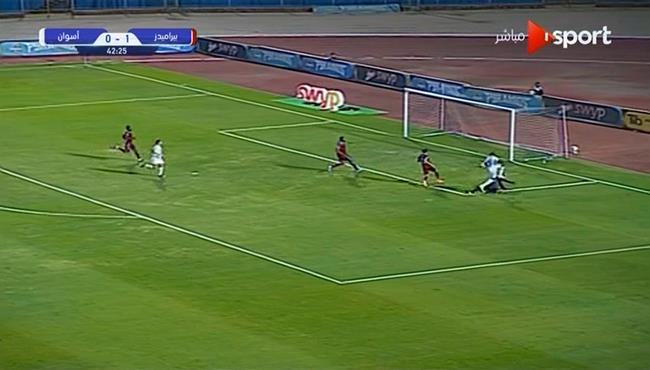 هدف تعادل اسوان مع بيراميدز 1 1 اوميد اوكري