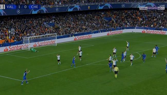 اهداف مباراة تشيلسي وفالنسيا 2 2 دوري ابطال اوروبا