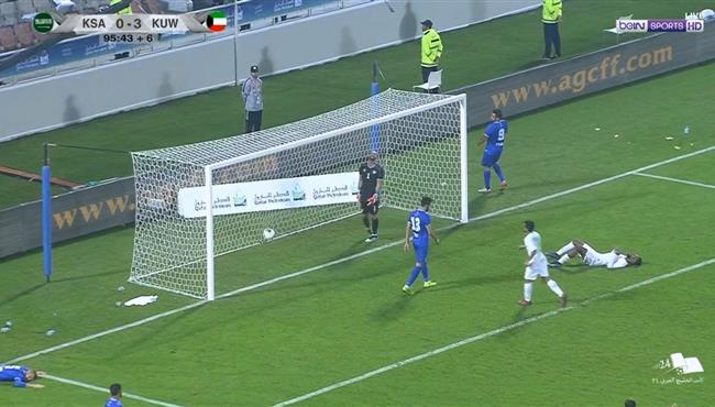 هدف السعودية الاول فى مرمى الكويت 1 3 كاس الخليج