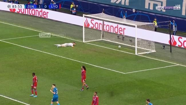 اهداف مباراة زينيت واولمبيك ليون 2 0 دوري ابطال اوروبا