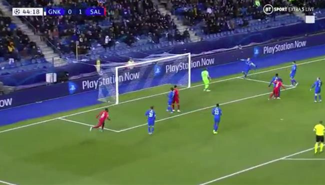 اهداف مباراة سالزبورج وجينك 4 1 دوري ابطال اوروبا