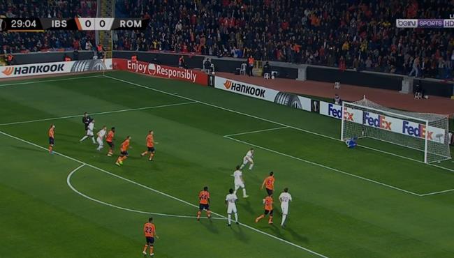 اهداف مباراة روما واسطنبول 3 0 الدوري الاوروبي
