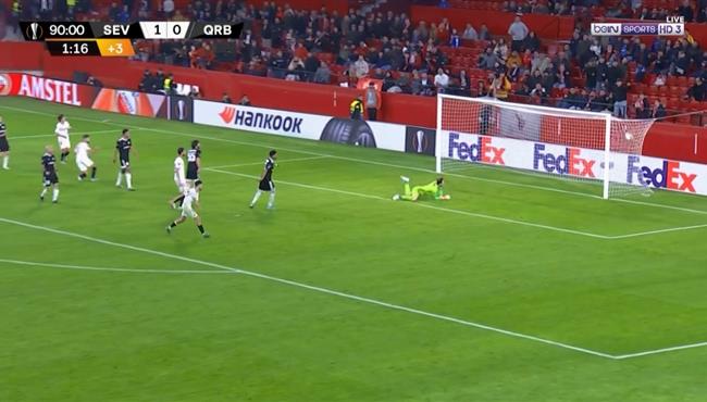 اهداف مباراة اشبيلية وكارباكا اجدام 2 0 الدوري الاوروبي