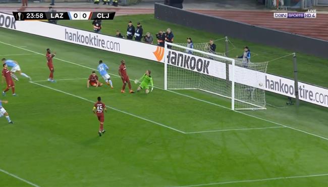 هدف فوز لاتسيو علي كلوج 1 0 الدوري الاوروبي