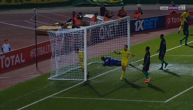 هدف شبيبة القبائل الاول في مرمي فيتا كلوب تعليق حفيظ دراجي