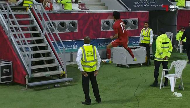 هدف قطر السادس في مرمي اليمن 6 0 كأس الخليج