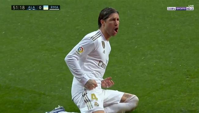هدف ريال مدريد الاول فى مرمى ديبورتيفو ألافيس راموس