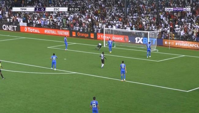 هدف مازيمبي الثالث في مرمي الزمالك 3 0 دوري ابطال افريقيا