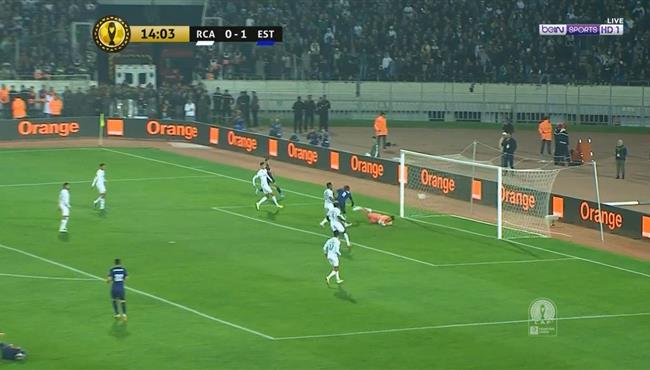 هدف الترجي الثاني الرائع بالكعب في مرمي الرجاء 2 0 دوري ابطال افريقيا