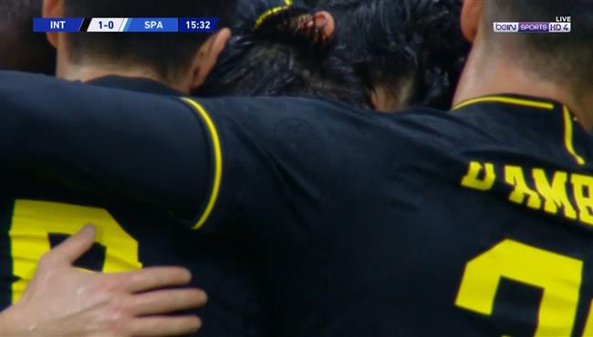 اهداف مباراة انتر ميلان وسبال 2 1 الدوري الايطالي