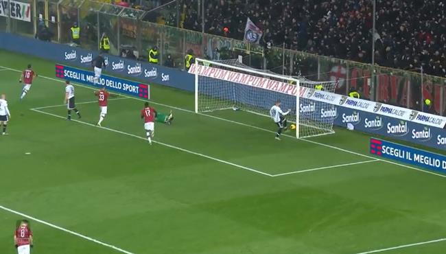 هدف فوز ميلان علي بارما 1 0 الدوري الايطالي