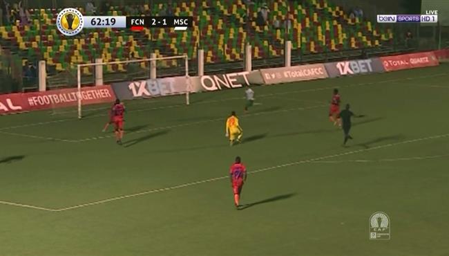 هدف المصرى الثانى فى مرمى نواذيبو 2 2 كاس الكونفيدرالية