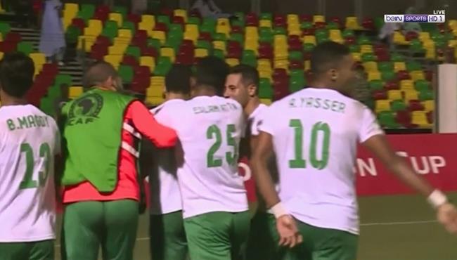 هدف المصرى الثالث فى مرمى نواذيبو 3 2 كاس الكونفيدرالية