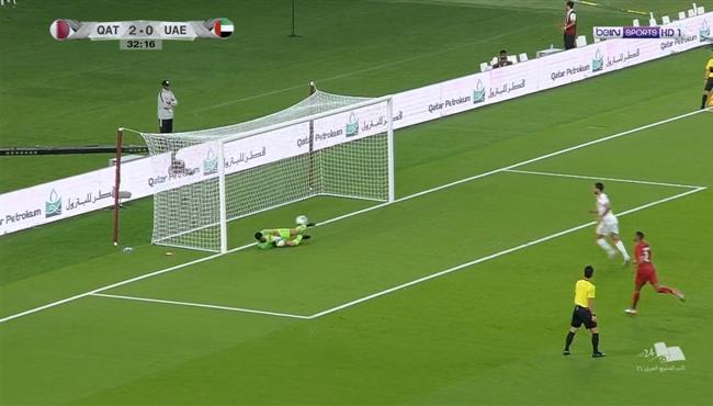 هدف الامارات الاول في مرمي قطر كأس الخليج