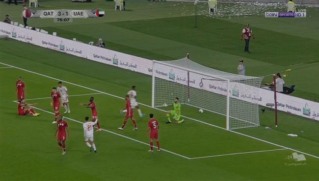 هدف الامارات الثاني في مرمي قطر علي مبخوت