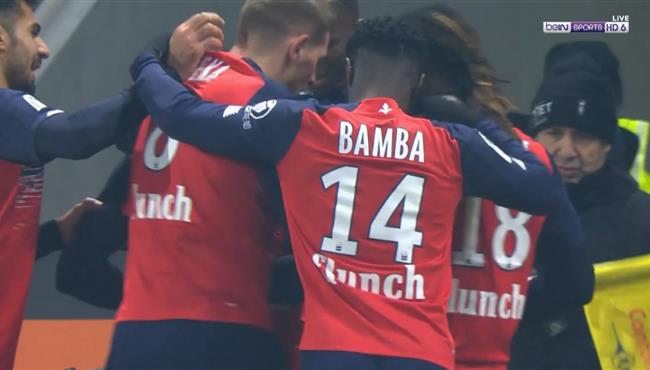 هدف فوز ليل على ليون 1 0 الدوري الفرنسي