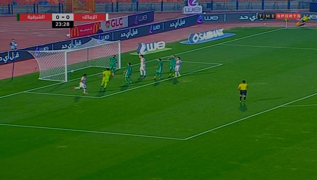 هدف الزمالك الاول فى مرمى الشرقيه 1 0 كاس مصر