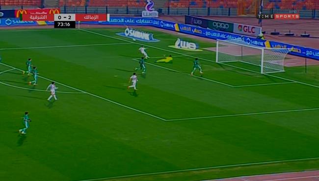 حارس الشرقيه يتصدى لانفراد من اونجم في كأس مصر