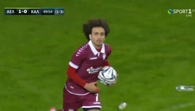 هدف عمرو وردة في مرمي كالاماتا بكأس اليونان