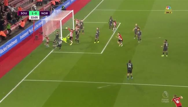 اهداف مباراة ساوثهامبتون ونورويتش سيتي 2 1 الدوري الانجليزي