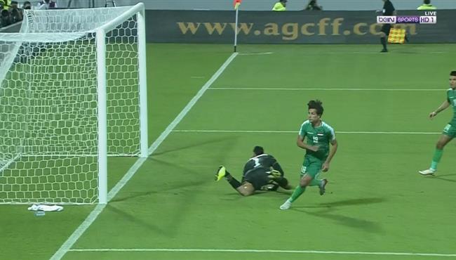 هدف العراق الاول في مرمي البحرين بكأس الخليج