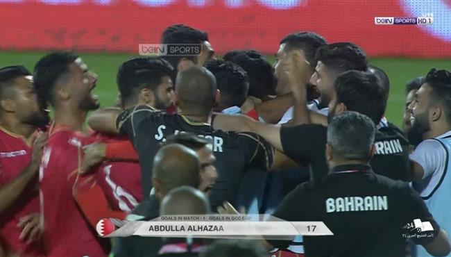 هدف تعادل البحرين مع العراق 1 1 كأس الخليج