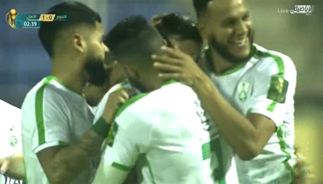 هدف يوسف بلايلي العالمى فى مرمى النجوم كاس خادم الحرمين