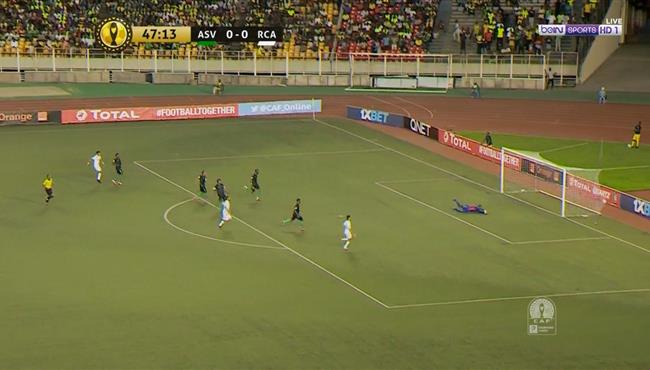 هدف الرجاء الاول الرائع في مرمي فيتا كلوب 1 0 دوري ابطال افريقيا