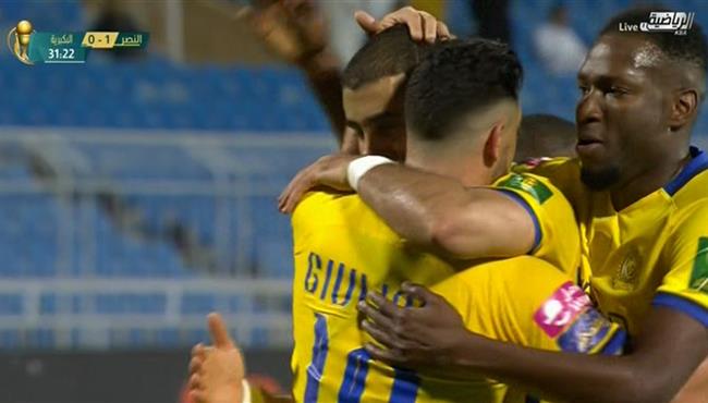 هدف النصر الاول فى مرمى البكيرية 1 0 كاس خادم اللحرمين