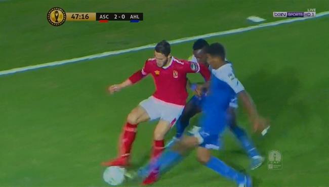 مهارة رائعه من رمضان صبحي في مباراة الاهلي والهلال