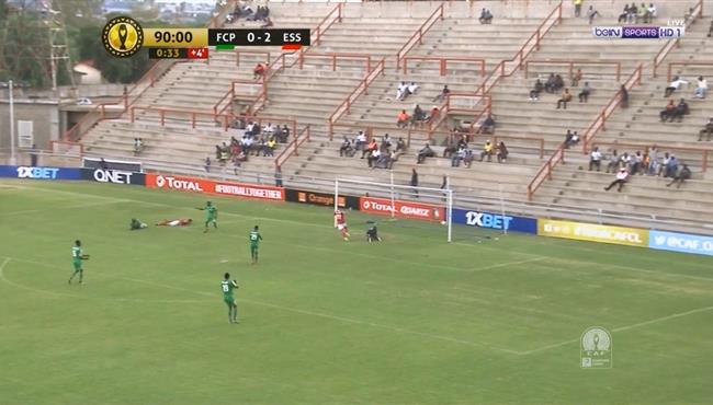 هدف النجم الساحلي الثالث في مرمي بلاتينيوم بدوري ابطال افريقيا