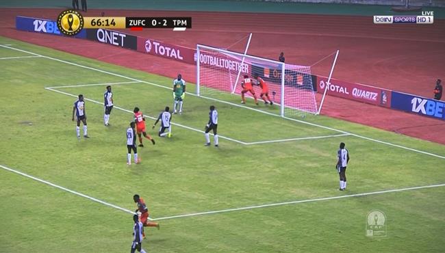 اهداف مباراة مازيمبي وزيسكو يونايتد 2 1 دوري ابطال افريقيا