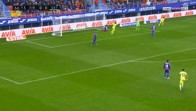 هدف فوز خيتافي علي ايبار 1 0 الدوري الاسباني