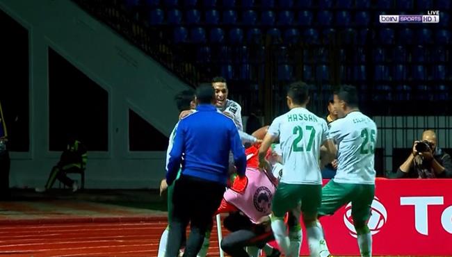 هدف المصري الاول فى مرمى رينجرز 1 0 كاس الكونفيدرالية