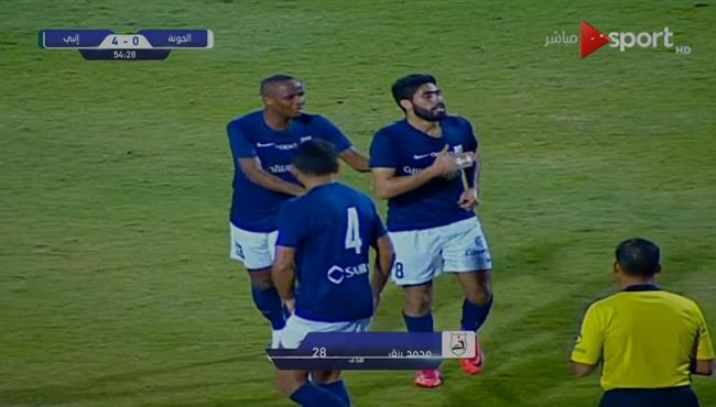 اهداف مباراة انبي والجونة 4 1 الدوري المصري
