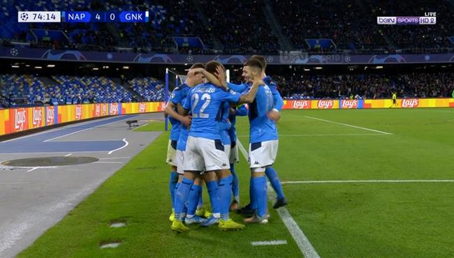 اهداف مباراة نابولي وجينك 4 0 دوري ابطال اوروبا