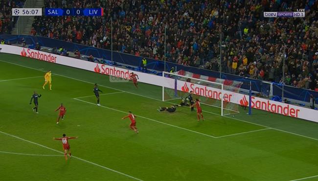 هدف ليفربول الاول في مرمي سالزبورج 1 0 نابي كيتا