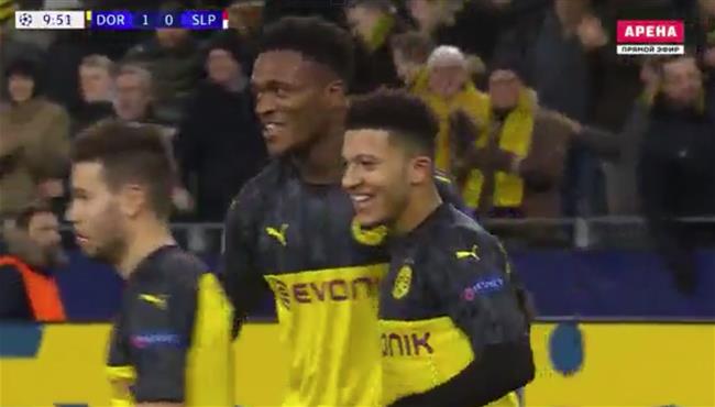 اهداف مباراة بوروسيا دورتموند وسلافيا براغ 2 1 دوري ابطال اوروبا